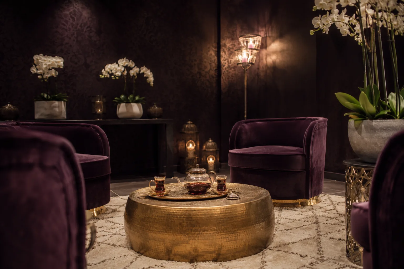 Bekleme salonu — Lila Spa, Halkalı misafirlerine hizmet veren salon